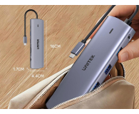 Unitek Hub USB-C 11w1 z obsługą dwóch monitorów - 1540411 - zdjęcie 7